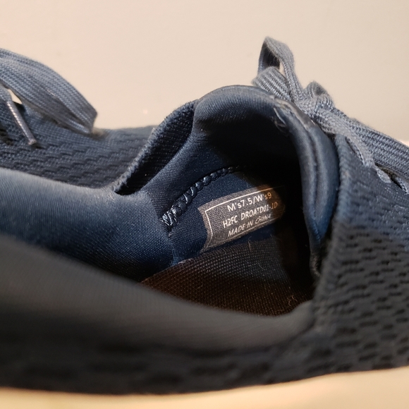 Kizik Roamer Hands-Free Slip-On Sneakers Navy Blue Knit Men’s 7.5 / Women’s 9 - Picture 9 of 11